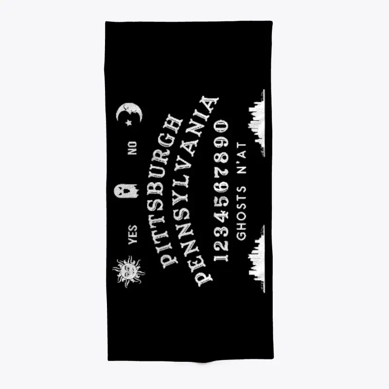 Pittsburgh Spirit Board Beach Towel